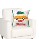 thumbnail image 5 of Cubiertas de almohada de Navidad 18x18 pulgadas-Funda de ín de Navidad, funda de decoración para fiestas de invierno, almohada con cremallera Coche Soledad Fundas de almohada, 5 of 10