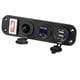 thumbnail image 2 of Panel de toma USB para coche y barco, voltímetro LED, adaptador para encendedor de cigarrillos, resistente al agua Azul, 2 of 9