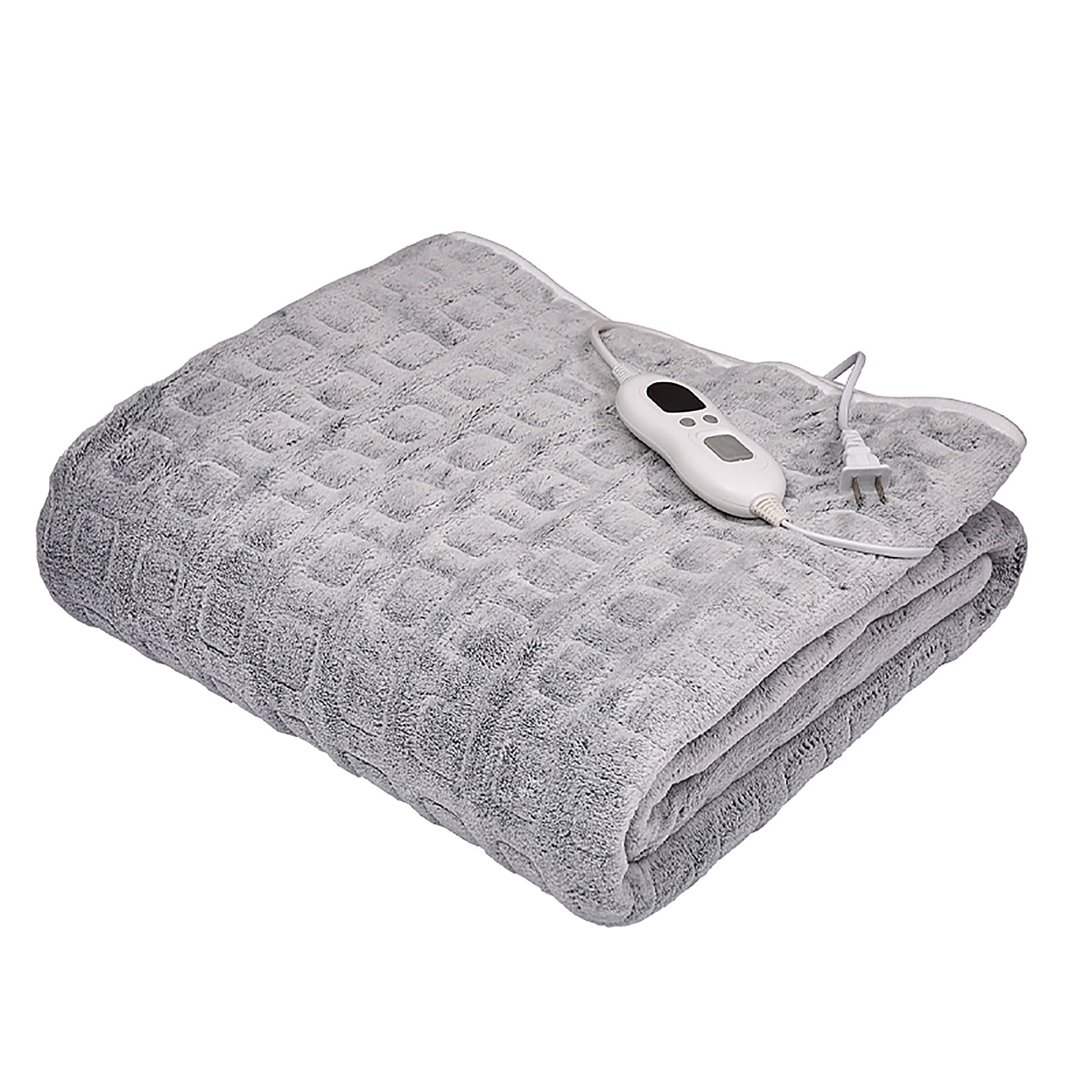 CreativeArrowy Warm Body Heating Blanket 100W Winter Drape 110V 230V US EU  Plug Settings Gray 2M Cable Double-sided Flannel Comforters - Walmart.com
