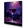 thumbnail image 2 of Designart "Silhouetted Shiraz" Wine Wall Art Prints, 2 of 7