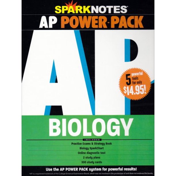 Sparknotes Test Prep AP Biology Power Pack (Sparknotes Test Prep