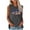 Dark Gray, variant on IROINNID Sleeveless Tank For Women Fashion Comfortable Casual Top Round Neckline Women Tops 4th Of July