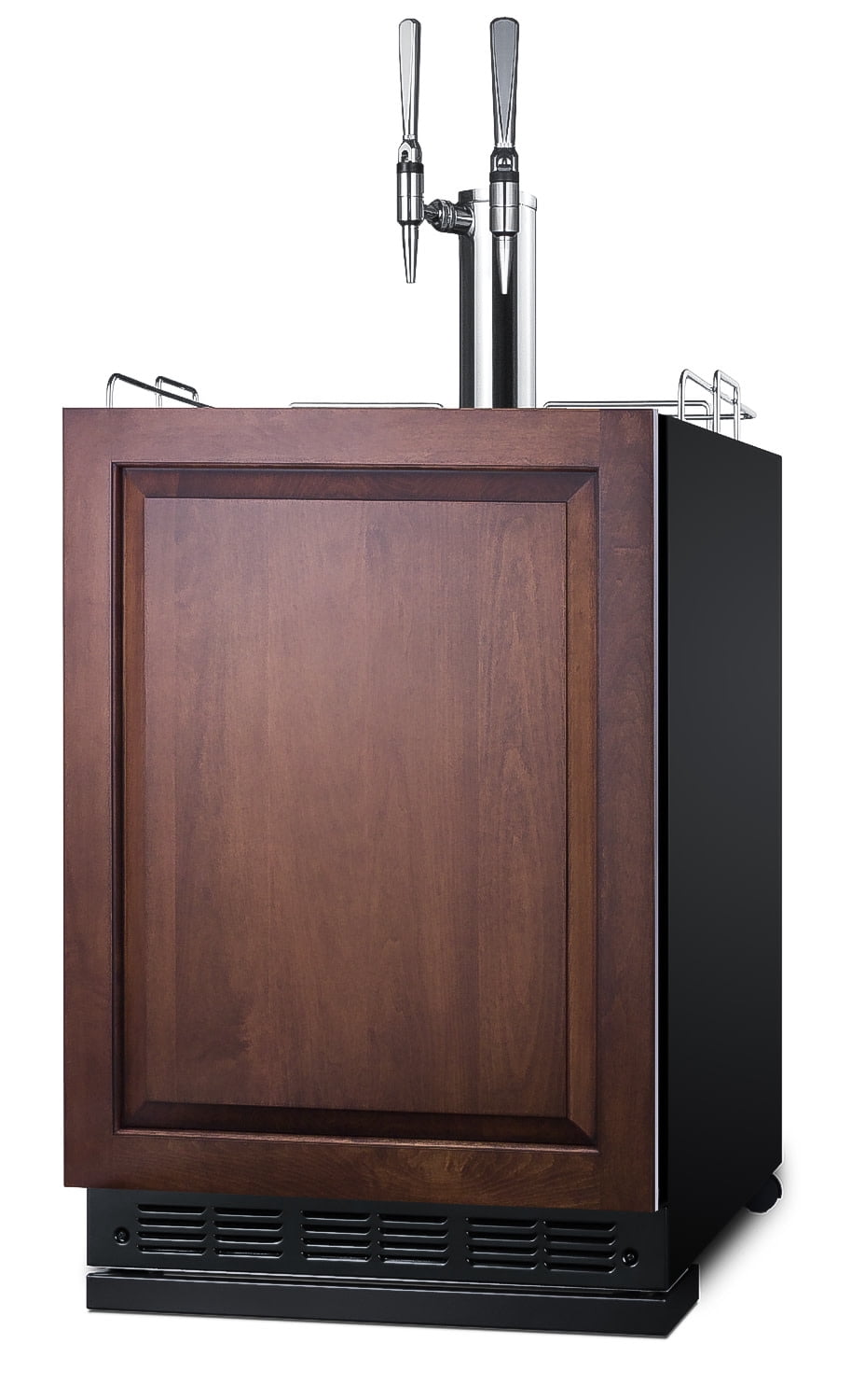 Summit Sbc7brsifncf2 24" Wide 5.3 Cu. Ft. Panel Ready Free Standing Double Tap Coffee