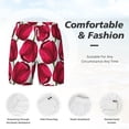thumbnail image 5 of Lsque Mens Swim Trunks Tulips Flowers Pattern - Bathing Suit Compression Liner - Beach Swim Shorts Swimwear - (S-3XL) - Stretch Quick Dry -XX-Large, 5 of 9