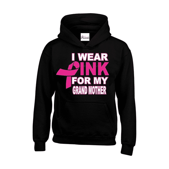 Women Sweatshirts and Hoodies - I Wear Pink For My Grandma