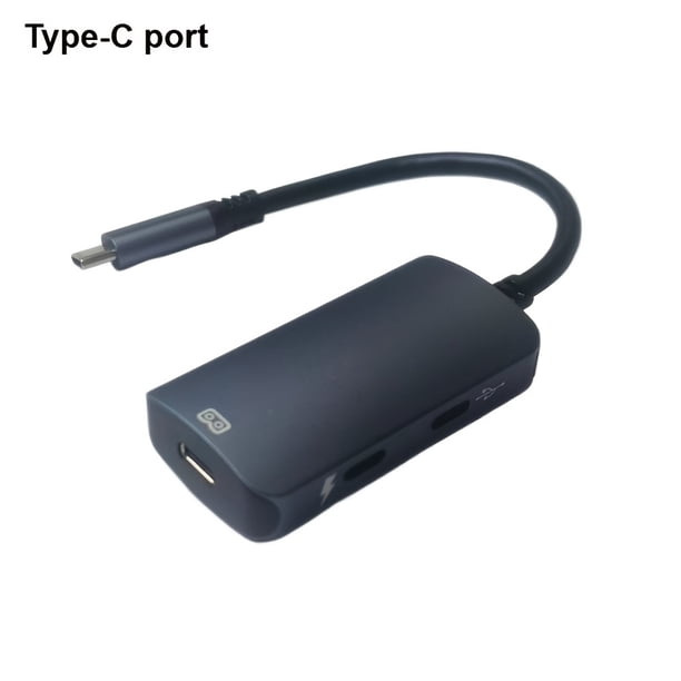 Suitable for AR Glasses Power Adapter, Switch Power Supply Conversion Cable, Type-C Adapter, AR Office Game Artifact, Charging While Playing Without Power Failure, Supports PD 100W Fast Charging