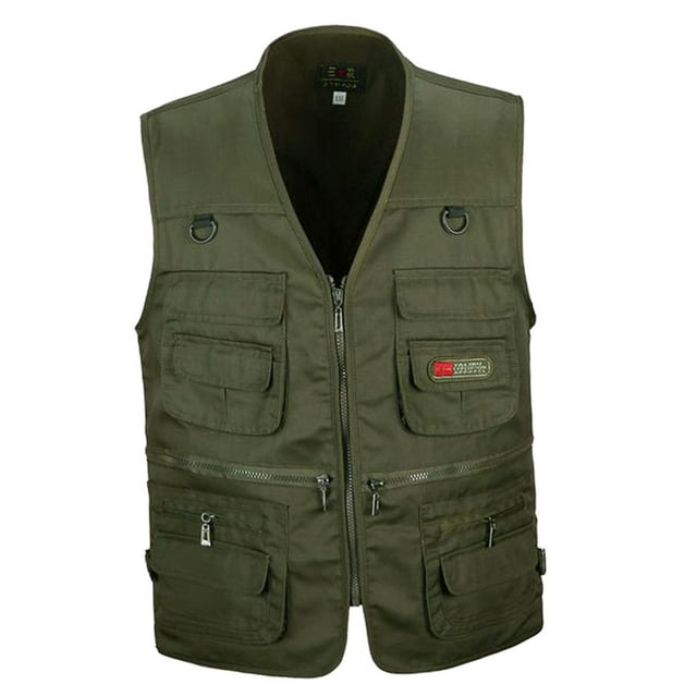 Men's Outdoor Vest Travel Fly Fishing Photography Quick- Jac XXL