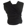 thumbnail image 3 of Maman Kangourou Black Pocketless Stretchy Wrap, 3 of 4