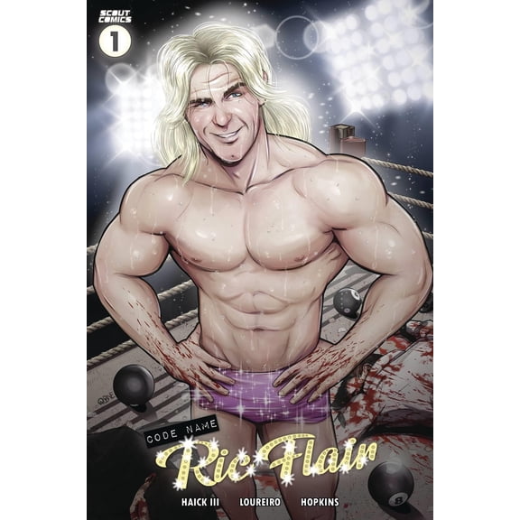 Codename Ric Flair Magic Eightball #1 Cvr C Ruben Cubiles Scout Comics Comic Book