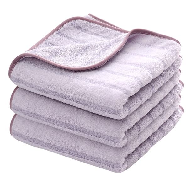 Juego de toallas de mano suaves y altamente absorbentes para baño, tamaño 35*75 cm (paquete de 3)