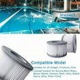 thumbnail image 5 of 6-pack replacement filter cartridges for inflatable MSPA hot tubs, Ø106cm - compatible with MSPA hot tubs, 5 of 5