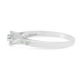 thumbnail image 4 of 14K White Gold Diamond Cluster Ring, 4 of 6