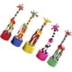 thumbnail image 2 of 5pcs Wooden Giraffe Figurine Toy Dancing Rocking Giraffe Finger Puppets Push Up Toys For Boys Kids Girls (random Style), 2 of 5