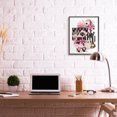 thumbnail image 3 of Stupell Industries Modern Fashionista Christmas Glam Style Black Framed Giclee Art, 24 x 30, by Ziwei Li, 3 of 7