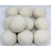 Wholesale Bulk Laundry Eco-Sheep Wool Dryer Balls - 100% New Zealand Wool (10 Pack)
