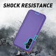 thumbnail image 4 of Xilaimitoo Compatible for Galaxy A16 5G Phone Case: Samsung Galaxy A16 5G 3 in 1 Full Body Shockproof, Heavy Duty Protection for A 16 5G, Light Purple+Blue, 4 of 7