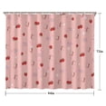 thumbnail image 5 of Red Strawberry Plants Fruit Shower Curtain 84"x72" ,Bathroom Decorative Shower Curtains Set with 12 Hooks,Modern Waterproof Washable Shower Curtain, 5 of 6