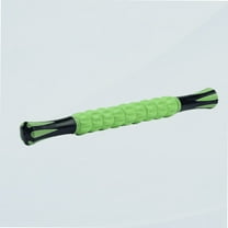 Muscle Roller Stick Portable Massage Stick Trigger Point Travel Body Muscle Roller Sport Gym (Green)