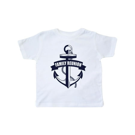 

Inktastic Family Reunion Nautical Anchor Gift Toddler Boy or Toddler Girl T-Shirt