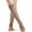 Light Beige, variant on Sigvaris Dynaven 971 Access 15-20 mmHg Open Toe Knee High Compression Stockings Black XS Short