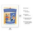 thumbnail image 2 of Disneyland - Tomorrowland’s Carousel of Progress - Vintage Advertising Poster c.1967 - Fine Art Matte Paper Print (Unframed) 18x24in, 2 of 4