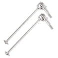 thumbnail image 2 of 2 Piezas de Metal Resistente y práctico Eje de transmisión Universal 108015 Piezas de Control Remoto Accesorio Apto para HSP 1/10 RC Car 94111 94108 (Plata) Modelo Accesorios de Coche(Plata), 2 of 5