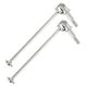 thumbnail image 2 of BOROCO Universal RC Drive Shaft Metal 108015 RC Piezas Accesorio Apto Para HSP 1/10 RC Car 94111 94108(Plata), 2 of 5