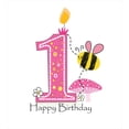 thumbnail image 3 of Ambesonne Cartoon Duvet Cover Sets, Bees Party Cake Candle, 2-Queen, Pink Black and Yellow, 3 of 7