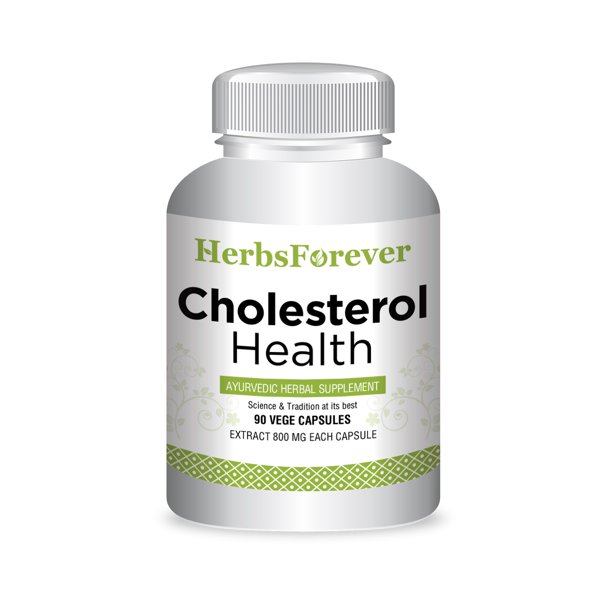 Herbsforever Cholesterol Health Capsules Ayurvedic Herbal Formulation