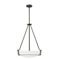 thumbnail image 7 of Hinkley Lighting 3222OB-LED Hathaway 26-1/2" 3 Light LED Foyer Pendant,Olde Bron, 7 of 7