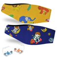 thumbnail image 1 of Diadema de natación Earplug YUHENGLE para niños, impermeable, 2 pares, 1 of 7