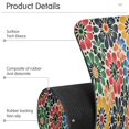 thumbnail image 4 of Yayeee Faucet Mat for Kitchen Sink 14.7" Diatomite Long Splash Guard Pad, Dark Floral, 4 of 7