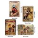 thumbnail image 5 of Kit Pintura Hierro Rectangular Placa Metal Vintage Vaquera Occidental 20x30cm 4 Uds., 5 of 9