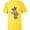 Yellow, variant on Disney Minnie Mouse Classic Cute Pose Retro Pop Art - Short Sleeve T-Shirt for Kids - Customized-White