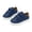 E018-Blue, variant on Kids Color Block Synthetic Leather Sneakers Breathable Casual Double Hook and Loop Fastener Flat Shoes New Girls Athletic Shoes