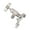 Silver, variant on Conditioning Piercing Valve For Refrigerant Can Car Air Conditioning Charge Valve Household Air Conditioner Refrigerator Open Valve For R134A 11mm UK Air Outlet Interface