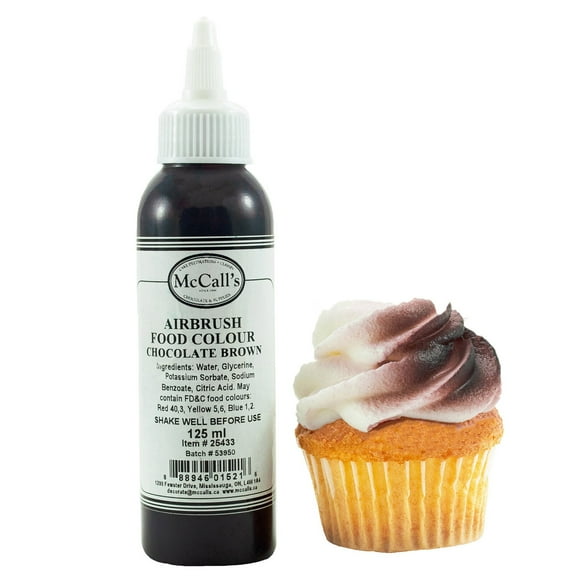 AIRBRUSH COLOR CHOCOLATE BROWN 4 OZ / 125 ML