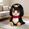 thumbnail image 4 of Gugu Gaga Penguin Plush Meme Stuffed Animal Doll Cute Kawaii Anime Penguin Toy for Fans Soft Collectible Gift for Birthday Party Desk Decor B, 4 of 4