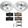 thumbnail image 3 of PowerStop Front Z23 Evolution Sport Carbon-Fiber Ceramic Brake Pad and Drilled & Slotted Rotor Kit Fits: LEXUS Select Models K2327, 3 of 10