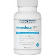 Arthur Andrew Medical, Aminolase TPA, Total Protein Assimilation, Optimal Protein Absorption and Decreased Gas and Bloating, Vegan, Non-GMO, 90 Capsules