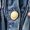Blue3, variant on Girls Denim Dress with Puff Sleeves, Button Down Jean Dresses for Casual School Graduation Outfit Vacation Party Wear