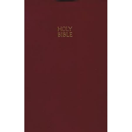 KJV Giant Print Reference Bible-Burgundy Leatherflex