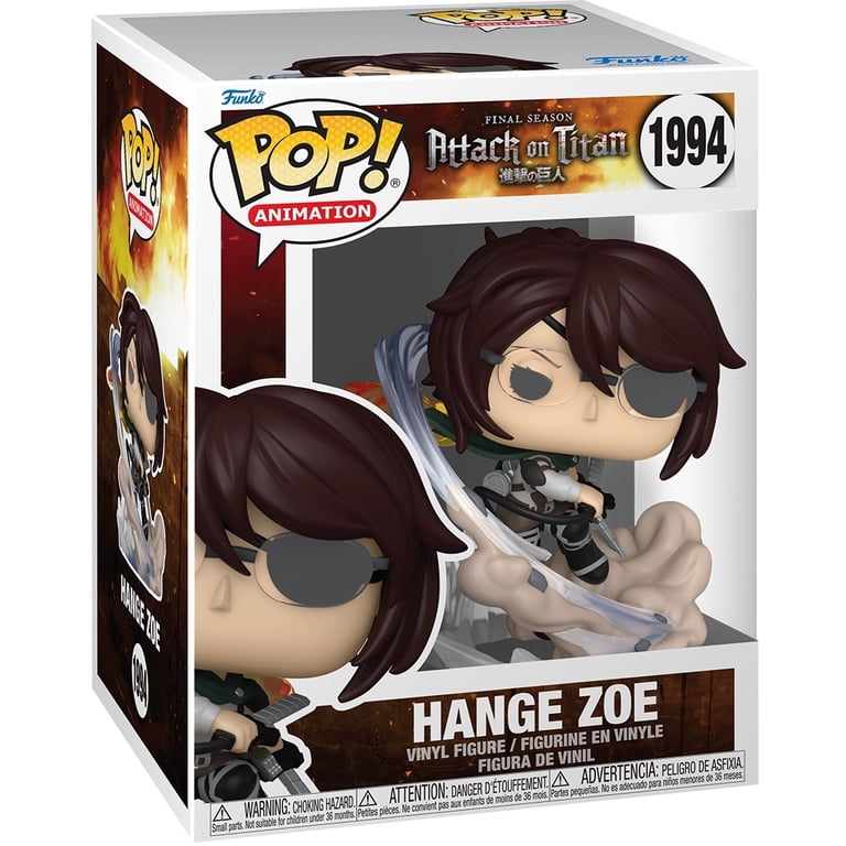 Funko POP! Premium Anime: Attack on Titan - Hange Zoe - Walmart.com