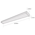 thumbnail image 2 of Estevez Luminario LED WRAP CCT 40W 1238 mm Blanco para techo con luz seleccionable, 2 of 7
