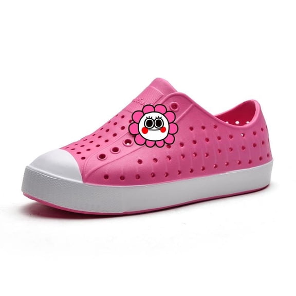 Kids Water Shoes Slip-On Sneaker Lightweight Breathable Sandal Outdoor & Indoor Summer Breathable Quick Dry Water Hole Shoes For Kids