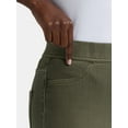 thumbnail image 4 of Time and Tru Women's Capri Jeggings, Sizes XS-XXXL, 4 of 5
