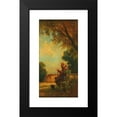 thumbnail image 2 of Carl Spitzweg 14x24 Black Modern Framed Museum Art Print Titled - Old Man on a Bench (C1865), 2 of 5