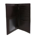 thumbnail image 3 of Fossil Men's Derrick Executive Leather Wallet - Dark Brown, 3 of 3