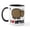 White/Black Inside, variant on CafePress - I Love Hippo Mug - 11 oz Ceramic Mug - Novelty Coffee Tea Cup