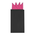 thumbnail image 1 of INSPIRE CHIC Men's Pocket Squares PreFolded Triangles On Card Suit Handkerchief Fuchsia One Size, 1 of 4